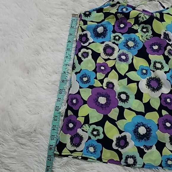 Modcloth Floral Tank Top Size Medium - Picture 5 of 5